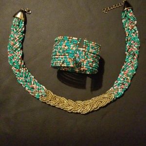 Necklace and Bracelet Set